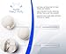 Wool Dryer Balls (6 Pack) Anti-Static Cling, Reduce Drying Time, Reusable Over 1,000 Loads, Save Money - 100% Natural Organic Eco Laundry Balls Fabric Softener - Sensitive Skin, Babies, & Green Mom's!