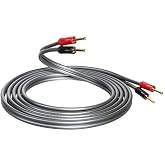 QED XT40i Pre-Terminated Speaker Cable &ndash; 2m Pair | Cold weld termination for low resistance, New spring-loaded Fort&eacute; pin for improved contact