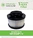 Crucial Vacuum Replacement Vacuum Filter - Compatible with Dirt Devil Part # 3DJ0360000 & 2DJ0360000, Dirt Devil F9 HEPA Style Filter Models, Vacs - Maximum Efficiency Technology For Home - (1 Pack)