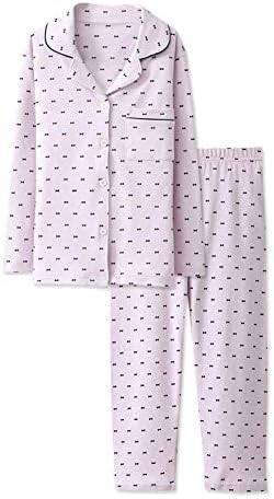 エスライフ S Lifeeling パジャマ 上下セット 女の子 長袖 100cm 150cm ルーム 子供パジャマ 前開き かわいい ガールズ キッズ 部屋着 寝間着 綿100 小紋 春 秋 冬 ピンク 蝶結び 暖かい Wieimmobilienmaklerwerden De