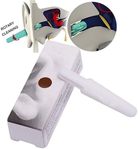 Earwax Remover, Ear Cleaner, SaikerMan NEW DESIGN Reusable Safe Soft Silicone Earwax Cleaning Tool - White