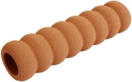 Topbeu Baby Piral Safety Protected Door Handle Door Knob Protective Sleeve Cover Spiral Shape (Wood color)