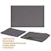 Supreme Collection Twin Sheet Set - 3 Piece Bed Sheet & Pillowcase Set for Twin Mattress, Extra Soft, Elastic Corner Straps, Deep Pockets, Gray