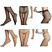 Manzi Women's 12 Den Ultra Sheer Toe Control Top Pantyhose (2 Pairs)