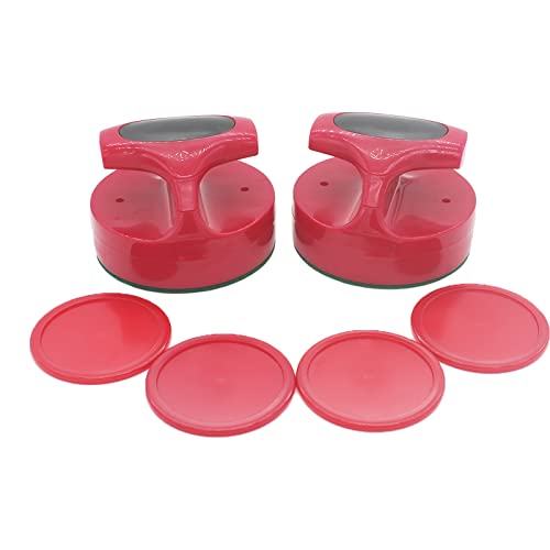 thumbnail image 2 of Nhl Air Hockey Table 2 Air Hockey Pushers 2 Table Hockey Pucks Handle... - Grandado Mini Air Hockey Table 2 of 10