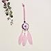 Mini Dream Catcher 7pcs Set - Car Interior Rearview Mirror Dangle Bag Pendant Charm 1.2
