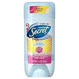 Secret Scent Expressions Clear Gel Ocean Escape Antiperspirant and Deodorant, 2.6 Ounce