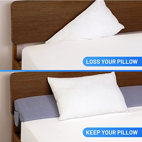 ENITYA Twin (10"x6"x39") Bed Wedge Pillow Larger,Mattress Gap Filler (0