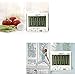 XREXS Digital Kitchen Timer Magnetic Countdown Up Cooking Timer Clock with Magnet Back and Clip, Loud Alarm, Large Display Minutes and Seconds Directly Input-White (2 Battery Included) (DC-101)