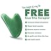 Jade Roller for Face,Jade Facial Roller Anti Aging Jade Roller Massager Natural Jade Face Roller Gua Sha Tool Eye/Neck Beauty Roller for Slimming Rejuvenate Skin Remove Wrinkls (Green Jade Roller)