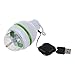 Docooler® 3W LED Portable Stage DJ Light Auto Rotating Bulb with USB Interface