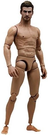 Wide Shoulder Muscular Male Action Figure with Head and Removable Hands,1:6 Scale V1-N, Russell Ira Crowe Leonardo Wolverine