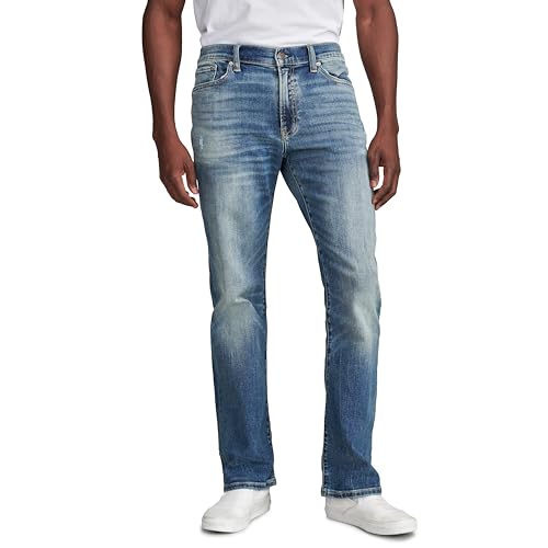 Lucky Brand Men's Easy Rider Boot Jean, Glimmer, 29Wx30L