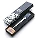 Mother of Pearl Arabesque Flower Design Black Metal Steel Knife Office Sword Blade Hand Envelope Gift Letter Opener