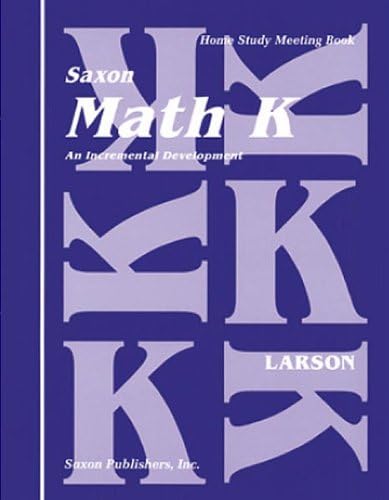 Saxon Math Manipulative Kit K-3rd Grade: Saxon: 9789994028016