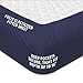 HC COLLECTION Bed Sheets Full Size Set, Hotel Luxury Platinum 1800 Series Brushed Microfiber Sheet w/Pillow Cases, Ultra Soft Lightweight 4 Pcs Bedding for Hot Sleepers Men Women Teens, Navy