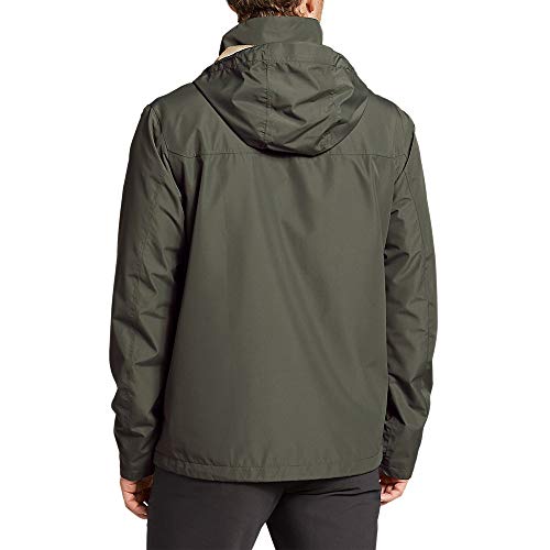 Eddie Bauer Men's Rainfoil Packable Jacket, Dk Loden Regular XXL Pricepulse