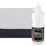 Creative Inspirations Acrylic Paint - Acrylic Paint Smooth, Rich, Creamy & Free-Flowing Non-Toxic - [Titanium White- 500 ML]