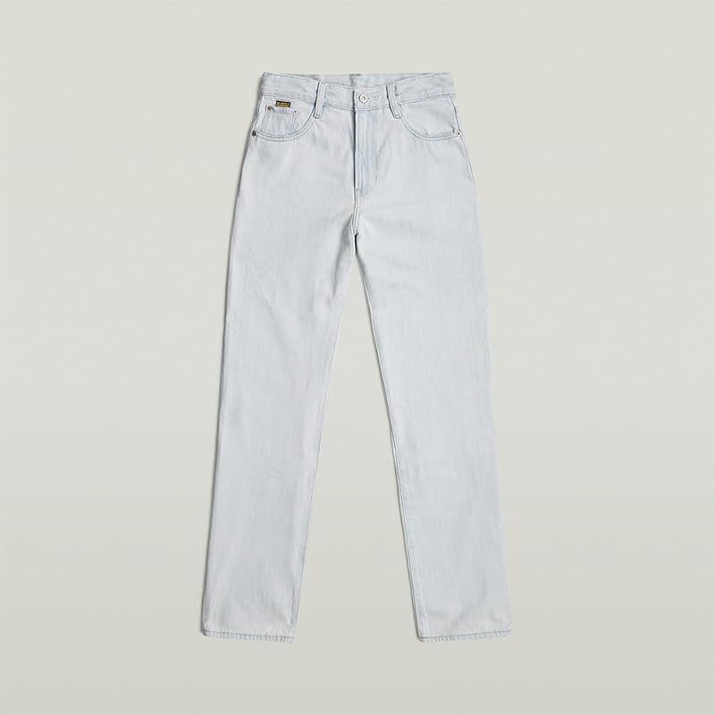 Femme Jean Viktoria High Straight, Bleu (beached faded clifton blue D23959-D436-H122), 32W / 34L