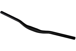 POENVFPO Mountain Bike Handlebar, 31.8mm Aluminum Alloy Bar with Ergonomic Design for Comfortable Riding, Easy Installation (