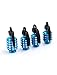 uxcell Grenade Shaped Mini Car Tire Valve Cap Cover 4 Pcs