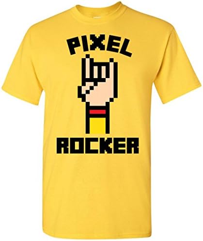 Pixel Rocker T-Shirt From The Adventures of HyperKid - Youth and Adult Sizes