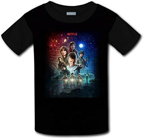 Children Short Sleeve Stranger Things 3D Kids T-Shirts Youth Summer Casual M