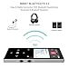 Bluetooth 4.0 MP3 Music Player, Dansrueus Portable 8GB Digital Audio Music Player with FM Radio/Recorder, Expandable up to 64 GB with HD Sound Quality Earphones (M05 Sliver)