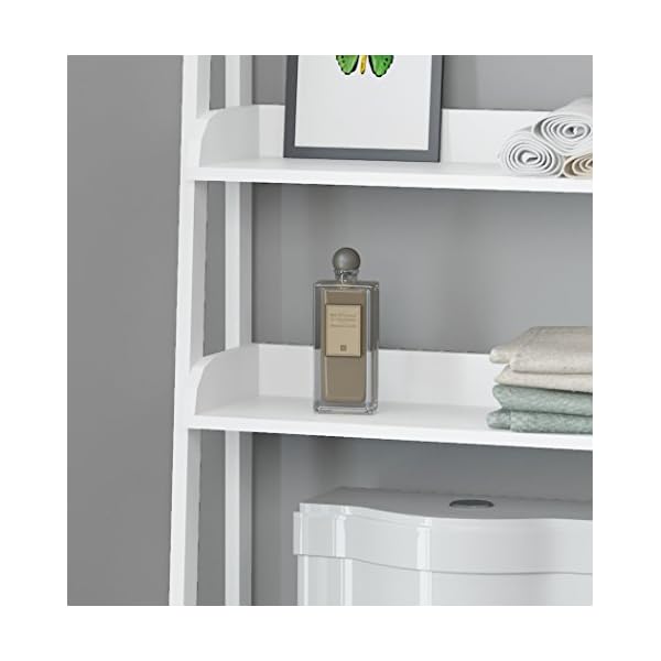 UTEX 3Shelf Bathroom Organizer Over The Toilet, Bathroom Spacesaver