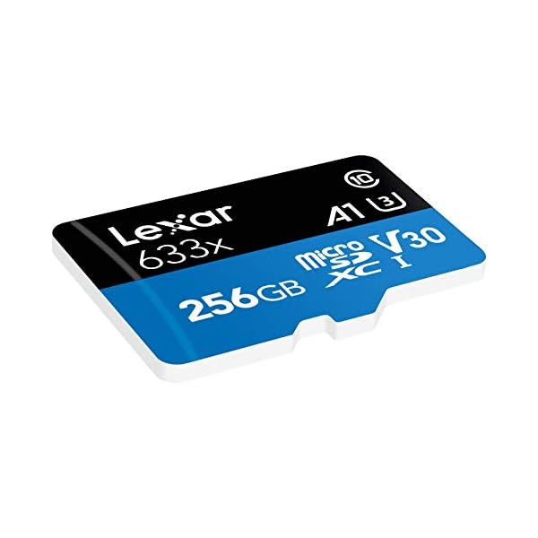 Lexar High-Performance 633x Micro SD Karte 256GB, microSDXC UHS-I Karte, Bis Zu 100MB/s Lesegeschwindigkeit… – Bild 5