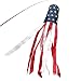 Anley 40 Inch American US Flag Windsock, Stars & Stripes USA Patriotic Decorations - Embroidered Stars and Fade Resistant - 3.3 Feet primary