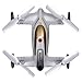 Syma X9S 2.4G 4CH 6-Axis RC Fly Car Nerf Quadcopter Mini Drone Air-Land Dual Headless Mode-White