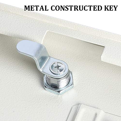 3 Large+Metal+Hooks+Cabinet+Security