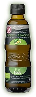 (12 PACK) - Emile Noel Organic Virgin Fair Trade Avocado Oil| 250 ml |12 PACK - SUPER SAVER - SAVE MONEY