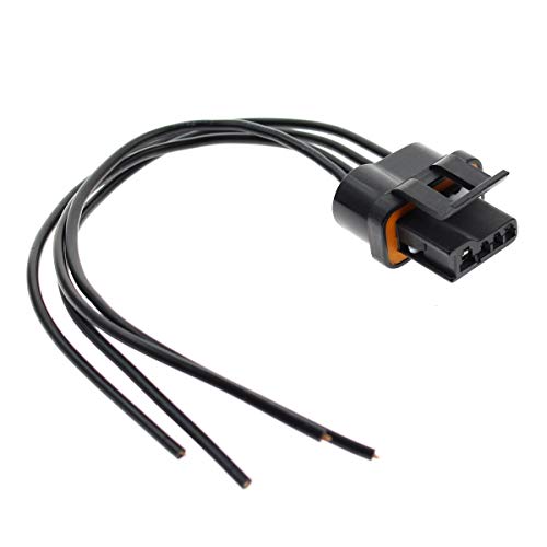 MOTOALL Alternator Lead Wire Repair Harness Voltage Regulator Connector Plug Wiring Pigtail 4 Way Female for CS130 CS121 CS144 1986-on GM Buick Oldsmobile Chevrolet Chevy Cadillac Pontiac GMC Saturn - Thumbnail 2