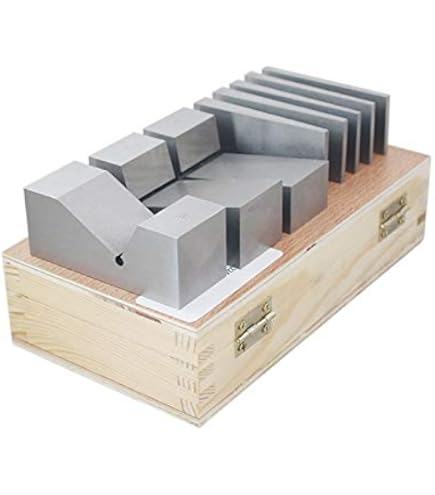 Findmall V Blocks With Clamp Set Hardened Steel 90 Togo