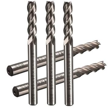 Generic 5Pcs 6Mm Shank Aluminum Hard Hss Cutter Blade 6