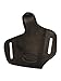 New Barsony Black Leather Pancake Gun Holster for Mini/Pocket 22 25 32 380