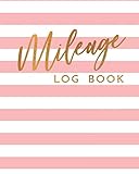 Mileage Log Book: Gas Mileage Tracker Book by Dartan Creations, Carlotta Jones