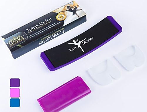LINIKA TurnMaster- New and Improved Turning Board Design- Perfect Your Turns, Positioning Spotting and Pirouettes. Spin Board for Ballet, Figure Skating and Dancers of All Kind