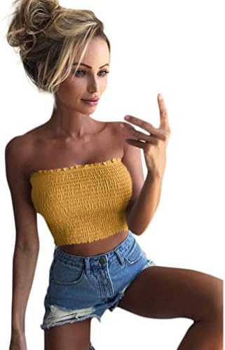 2018 Women Strapless Elastic Boob Bandeau Tube Tops Bra Lingerie Breast Wrap