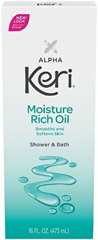 Alpha Keri Shower &amp; Bath Moisture Rich Oil 16 oz (Pack Of 2)