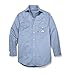 Rasco FR Work Blue Western Shirt with Snaps 7.5 oz - WR753