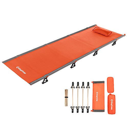 KingCamp Cots Ultralight Sleeping Cots Oversized Folding Camping Cots