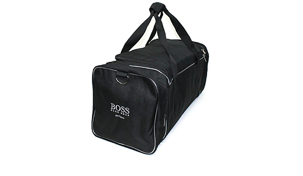 Hugo Boss para Hombre Negro Lona Bolsa de Deporte Gimnasio Bolsa de Viaje :  Amazon.es: Deportes y aire libre