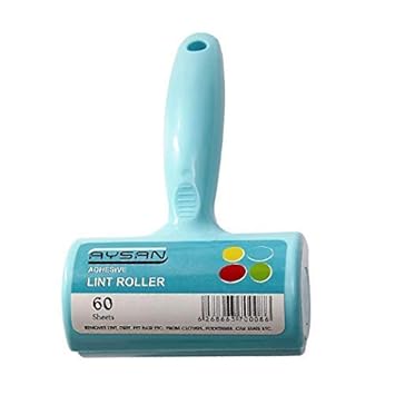 (60 Blatt) Lint Roller Refill mit Super Viscous, entfernt schnell Tierhaare, Staub, Schmutz, Flusen von Kleidung, Möbelteppic