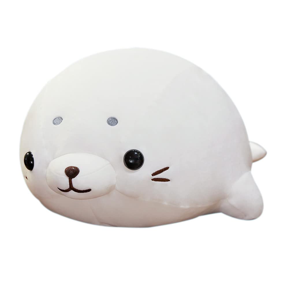Uposao 60cm Cute Seal Pillow Chubby Soft Ocean Animal Pillow, Stuffed Cute Cushion Toy Birthday For Kids Children