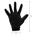 Safety Work Gloves, Polyurethane/Nylon Palm Coated Glove Garden Builders Black (Set of 12 Pairs) (Large)