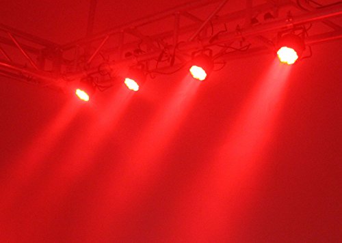 TSSS RGB Par Lights 86 Leds DMX512 Stage Lighting for Wedding Birthday Parties Events Celebration Live Concert Show