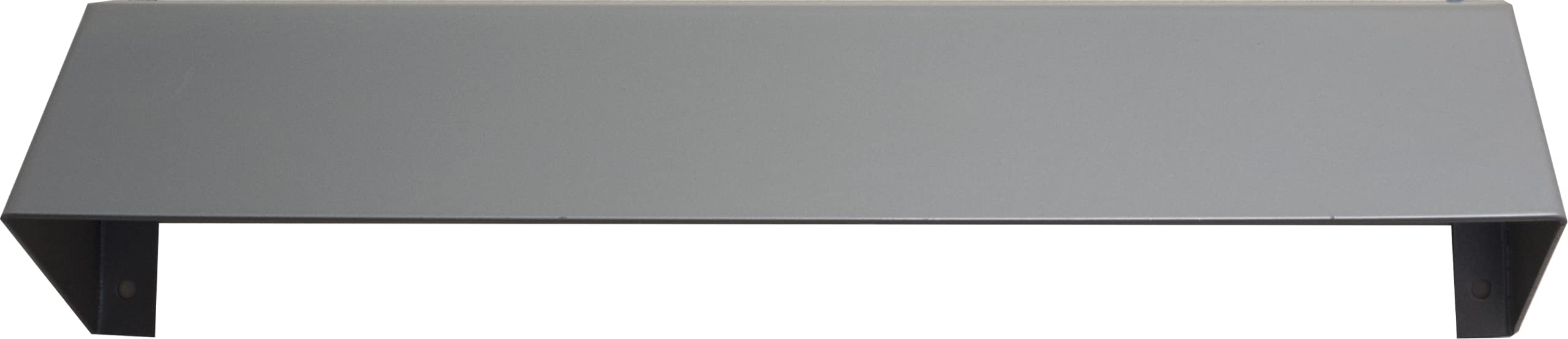 UAP Stainless Steel Hidden Fix Letterplate Restrictor Shrouds - Letterbox Cowl Visor Guard for Extra Security (Silver)